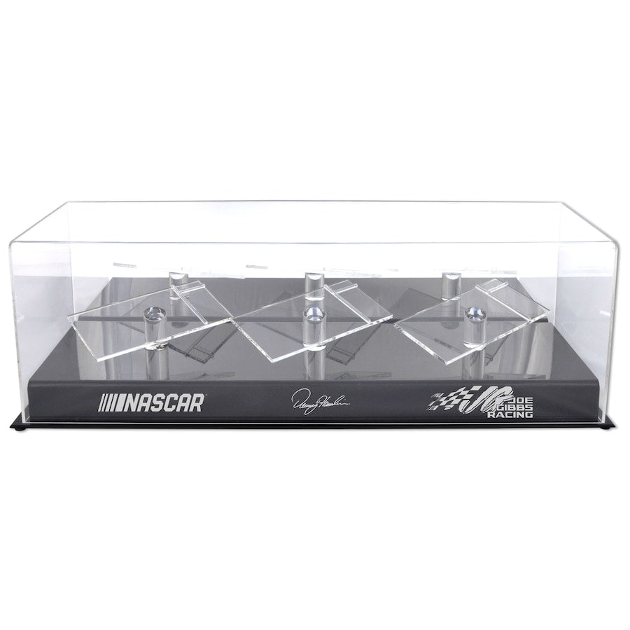 Denny Hamlin Facsimile Signature 1:24 Three Car Die-Cast Display Cast