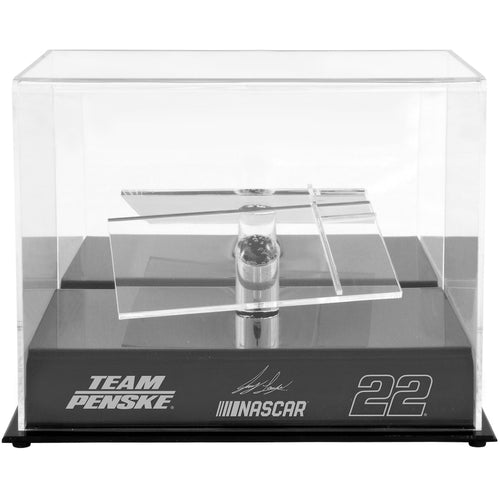 Joey Logano Facsimile Signature 1:24 Die Cast Display Case
