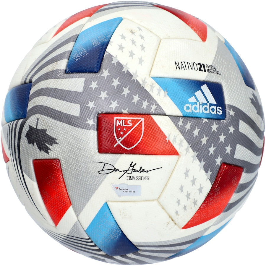 Chicago Fire Match-Used Soccer Ball from the 2021 MLS Season