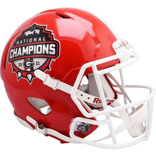 Georgia Bulldogs Riddell 2021 College Football Playoff Champions Speed Replica Helmet