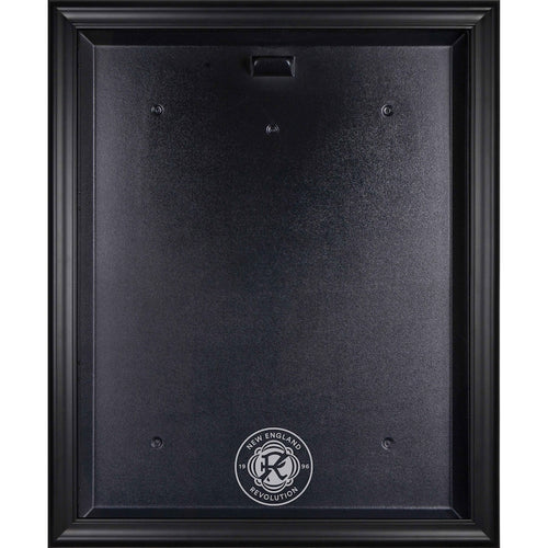 New England Revolution Black Framed Team Crest Jersey Display Case