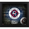 New England Revolution 15'' x 17'' Framed Team Heritage Collage
