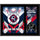 New England Revolution Framed Sublimated 12'' x 15'' Team Logo Plaque