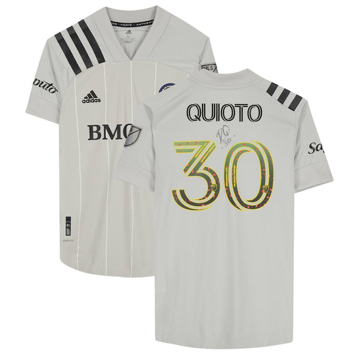 Romell Quioto CF Montréal Autographed Player-Issued #30 Jersey from the 2021 MLS Juneteenth Weekend