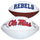 Matt Corral Ole Miss Rebels Autographed White Panel Football with ''Hotty Toddy!'' Inscription