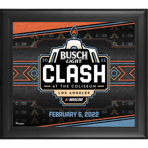 NASCAR Framed 15'' x 17'' 2022 Clash at the LA Coliseum Collage