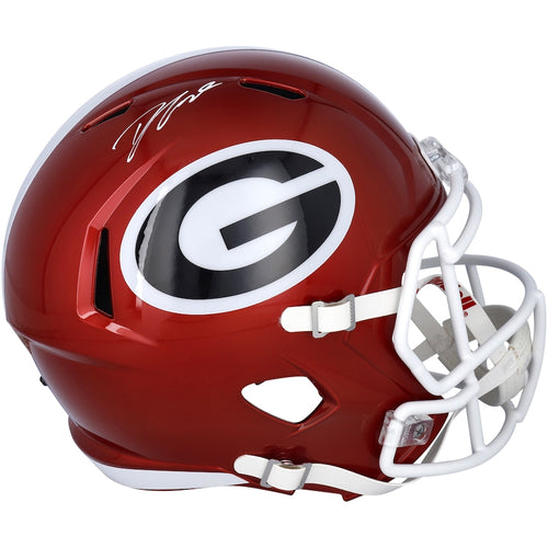 D'Andre Swift Georgia Bulldogs Autographed Riddell Flash Alternate Speed Replica Helmet