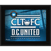 Charlotte FC 10.5'' x 13'' 2022 Inaugural Match Sublimated Plaque