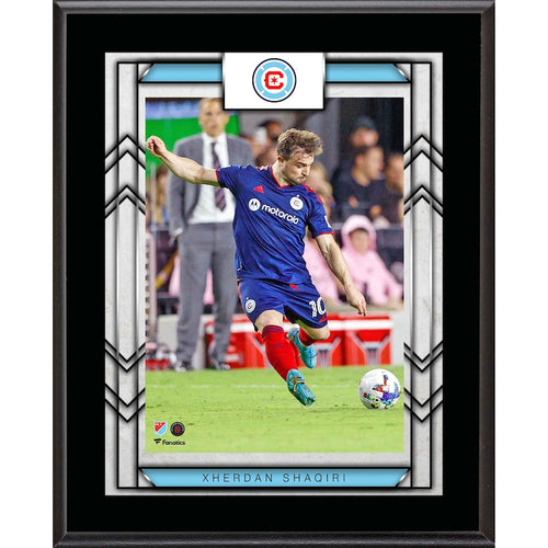Xherdan Shaqiri Chicago Fire 10.5'' x 13'' Sublimated Player Plaque