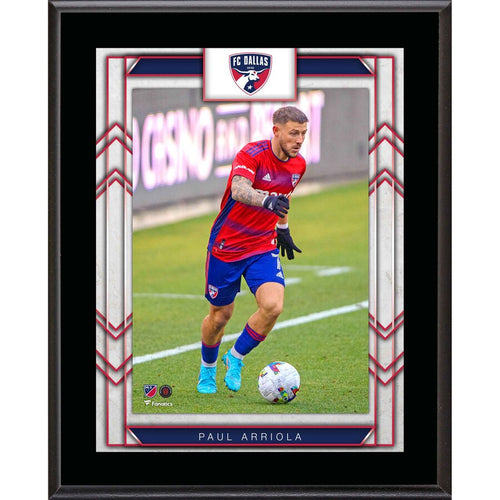 Paul Arriola FC Dallas 10.5'' x 13'' Sublimated Player Plaque