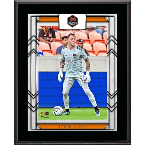 Steve Clark Houston Dynamo FC 10.5'' x 13'' Sublimated Player Plaque