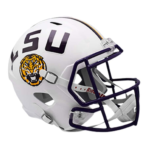 Riddell LSU Tigers White Speed Replica Helmet