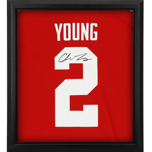 Chase Young Ohio State Buckeyes Autographed Nike Scarlet Game Jersey Shadowbox