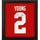 Chase Young Ohio State Buckeyes Autographed Nike Scarlet Game Jersey Shadowbox
