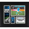 Christian Fuchs Charlotte FC Framed 15'' x 17'' Player Core Collage