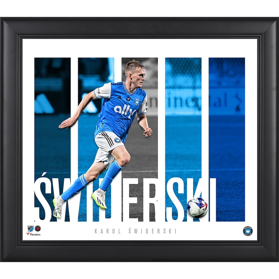 Karol Swiderski Charlotte FC Framed 15'' x 17'' Player Panel Collage