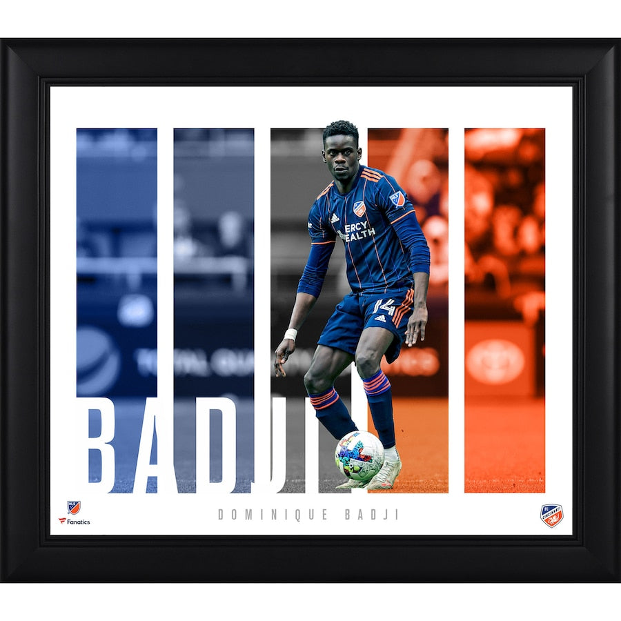 Dominique Badji FC Cincinnati Framed 15'' x 17'' Player Panel Collage