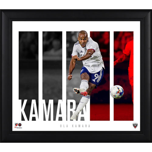 Ola Kamara D.C. United Framed 15'' x 17'' Player Panel Collage
