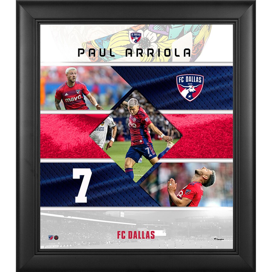 Paul Arriola FC Dallas Framed 15'' x 17'' Stitched Stars Collage