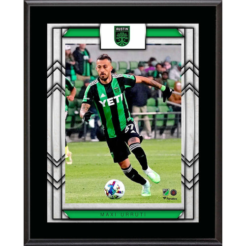 Maximiliano Urruti Austin FC 10.5'' x 13'' Sublimated Player Plaque