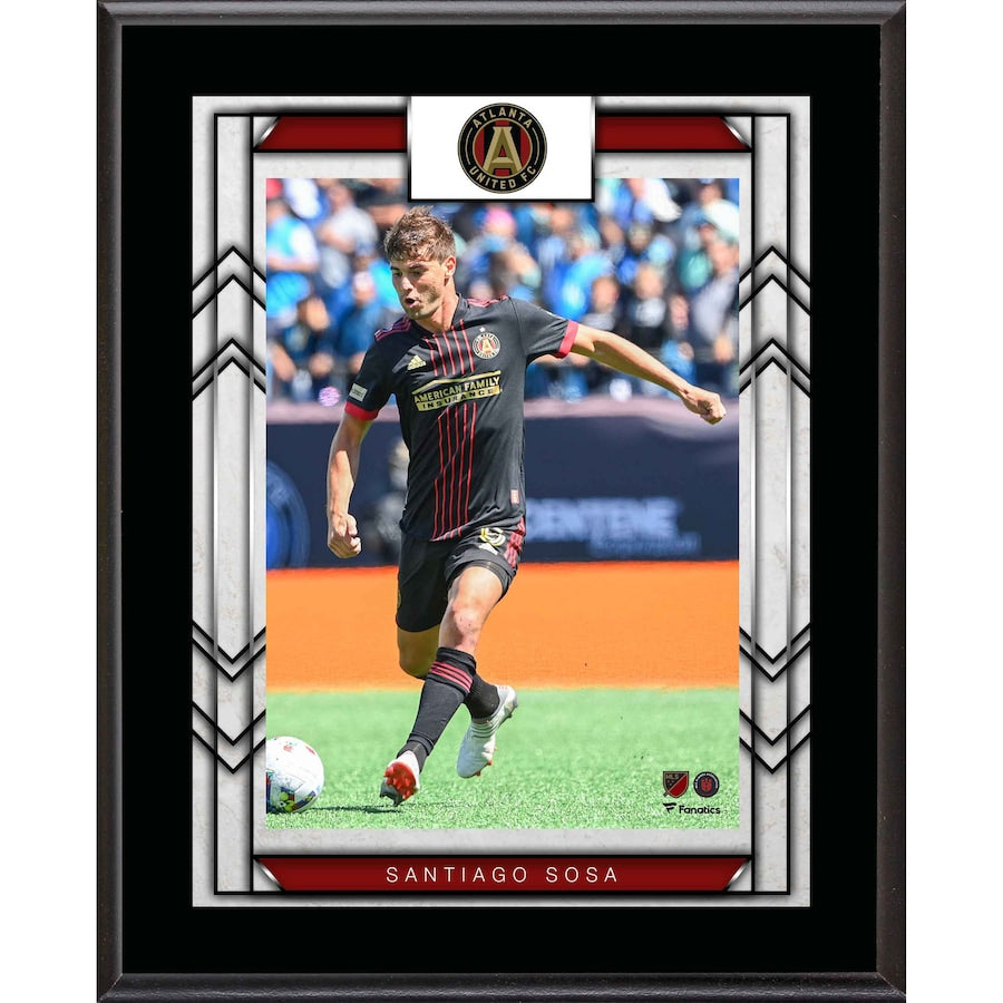 Santiago Sosa Atlanta United FC 10.5'' x 13'' Sublimated Player Plaque