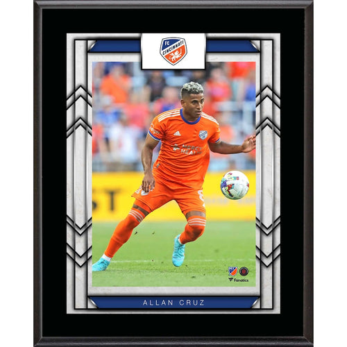 Allan Cruz FC Cincinnati Framed 10.5'' x 13'' Sublimated Player Plaque
