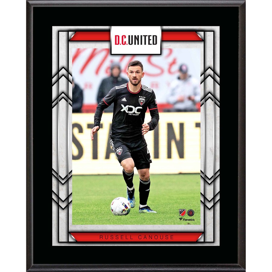 Russell Canouse D.C. United 10.5'' x 13'' Sublimated Player Plaque