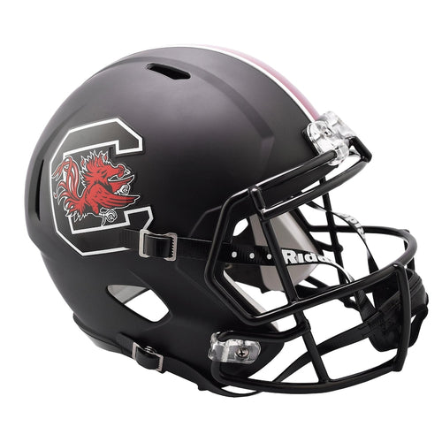 Riddell South Carolina Gamecocks Matte Black Speed Replica Helmet