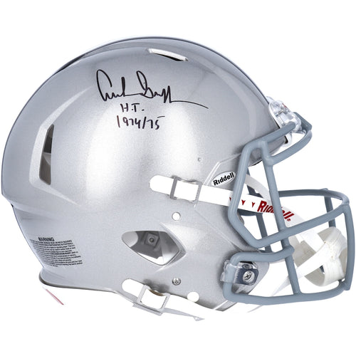 Archie Griffin Ohio State Buckeyes Autographed Riddell Speed Authentic Helmet with ''HT 1974/75'' Inscription