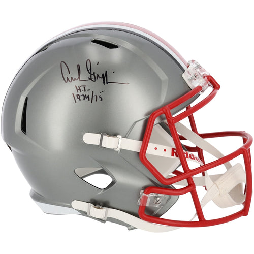 Archie Griffin Ohio State Buckeyes Autographed Riddell Flash Alternate Speed Replica Helmet with ''H.T. 1974/75'' Inscription