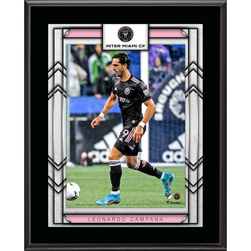 Leonardo Campana Inter Miami CF 10.5'' x 13'' Sublimated Player Plaque