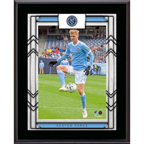 Keaton Parks New York City FC 10.5'' x 13'' Sublimated Player Plaque