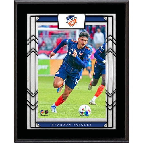 Brandon Vazquez FC Cincinnati 10.5'' x 13'' Sublimated Player Plaque