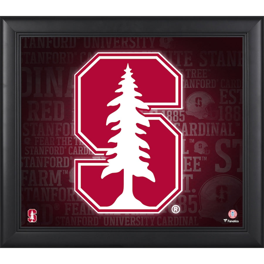 Stanford Cardinal Framed 15'' x 17'' Team Heritage Collage