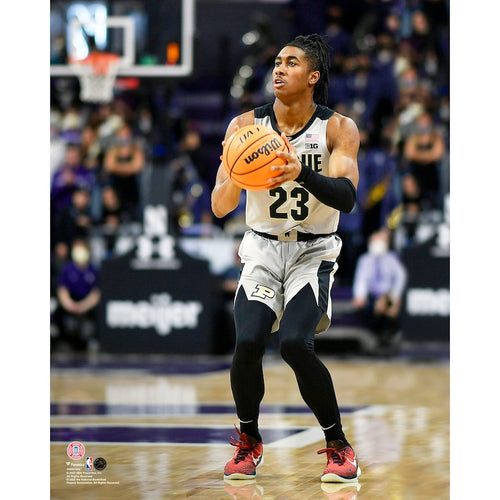 Jaden Ivey Purdue Boilermakers Unsigned Jump Shot Photograph