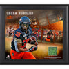 Chuba Hubbard Oklahoma State Cowboys Framed 15'' x 17'' with Game-Used Turf from Boone Pickens Stadium