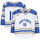 Air Force Falcons Team-Issued #18 White/Royal Jersey from the Hockey Program