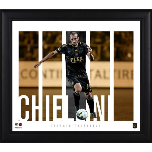 Giorgio Chiellini LAFC Framed 15'' x 17'' Player Panel Collage