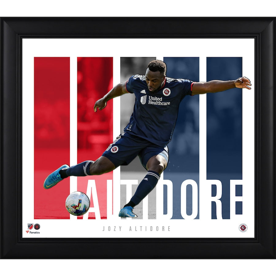 Jozy Altidore New England Revolution Framed 15'' x 17'' Player Panel Collage