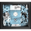 2022 MLS All-Star Game Framed 15'' x 17'' Collage with a Piece of Game-Used Soccer Ball & Net - Limited Edition of 250