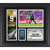 Julian Carranza Philadelphia Union Framed 15'' x 17'' Player Core Collage