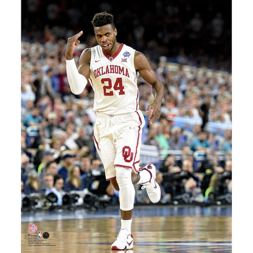 Buddy Hield Oklahoma Sooners Unsigned Celebrates a Shot During the 2016 NCAA Men's Final Four Semifinal Championship Game Photograph