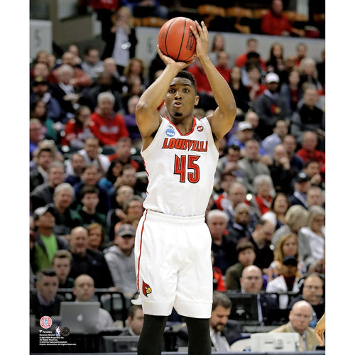 Donovan Mitchell Louisville Cardinals Unsigned Shoots a Jump Shot Photograph