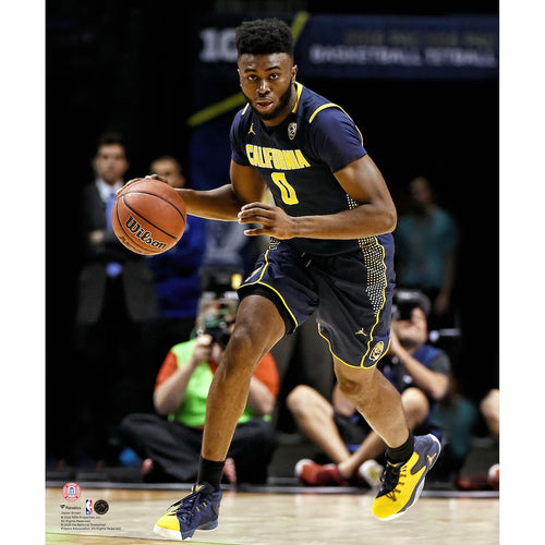 Jaylen Brown Cal Bears Unsigned Brings the Ball Up the Court vs the Utah Utes in Semifinal Game of the Pac-12 Basketball Tournament Photograph