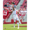 Matt Corral Ole Miss Rebels Unsigned Drops Back for a Pass Photograph
