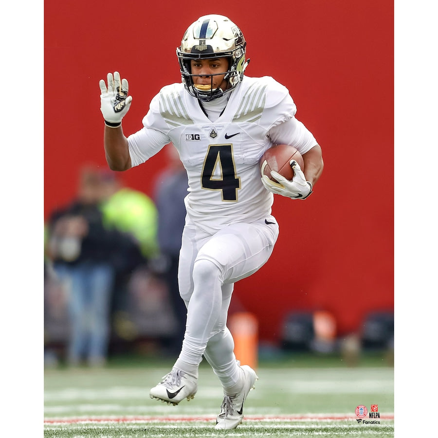 Rondale Moore Purdue Boilermakers Unsigned Runs the Ball Photograph