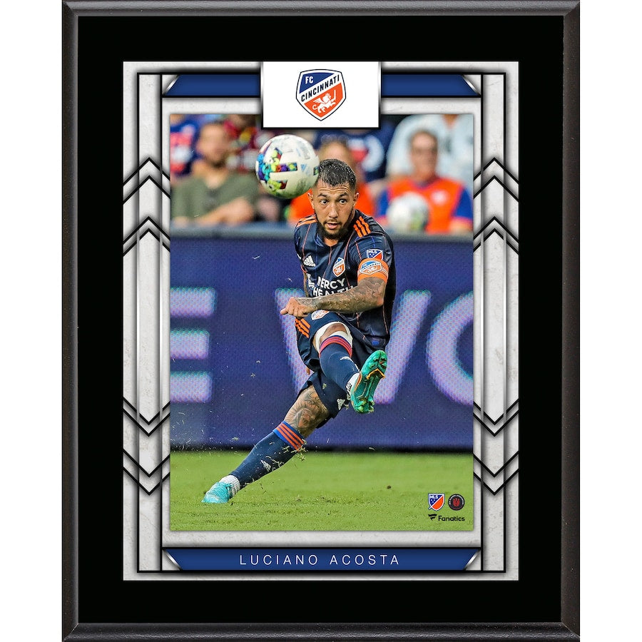 Luciano Acosta FC Cincinnati 10.5'' x 13'' Sublimated Player Plaque