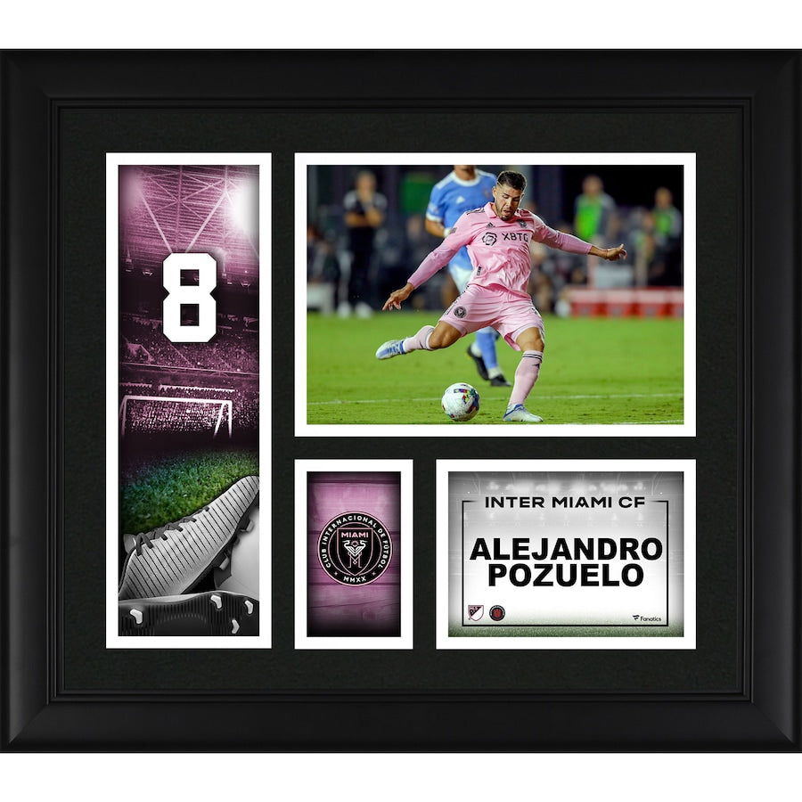 Alejandro Pozuelo Inter Miami CF Framed 15'' x 17'' Player Core Collage