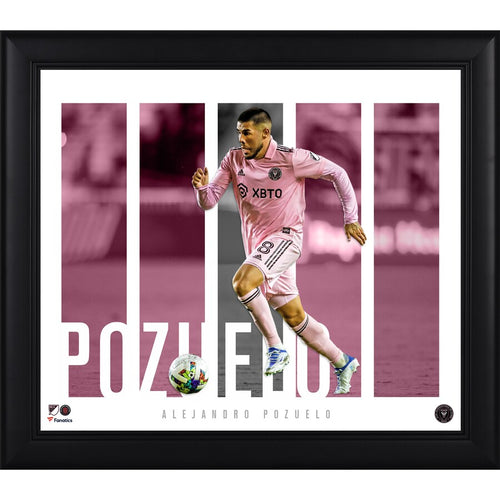 Alejandro Pozuelo Inter Miami CF Framed 15'' x 17'' Player Panel Collage