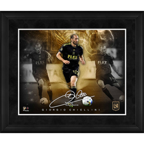 Giorgio Chiellini LAFC Facsimile Signature Framed 16'' x 20'' Stars of the Game Collage